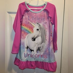 Girls' Unicorn Nightgown